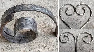 Simple And Easy Bending Techniques For Round Pipe / Useful Bending ideas For Steel Pipe