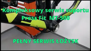 Kompleksowy serwis suportu Press Fit - pełny serwis łożysk