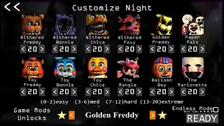 FNAF 2 DELUXE 12/20 MODE COMPLETE