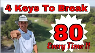 How To Break 80 In Golf | 4 Keys To Success