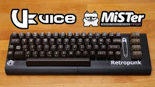 Real C64 keyboard for MiSTer FPGA and VICE Emulation