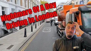 Nightmare Of A Day Driving Through London In A HGV | Vlog 194