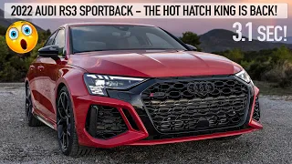 HOT HATCH KING! NEW 2022 AUDI RS3 SPORTBACK - 3.1 SECS TO 100KM/H - DRIFT MODE, STUNNING LOOKS - 4K