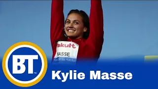 100-metre world record holder Canadian swimmer Kylie Masse