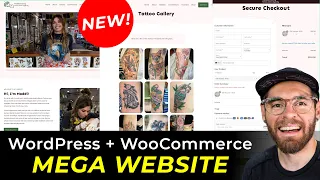 Creating a MEGA WordPress website (with Online Store, CRM, Email Automation, Upsells, Sales Funnels)