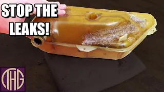 Learn How To Plastic Weld! - Plastic Welding Classic Saab 900 Turbo Coolant Reservoir!