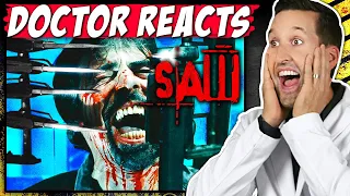 ER Doctor REACTS to Unbeatable Saw Traps