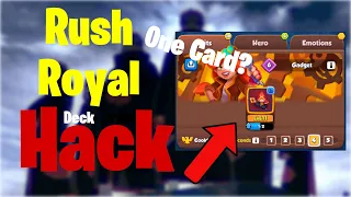 Rush Royale Hack! | One card deck