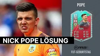 FUT Birthday: Nick Pope 87 🎂 Günstige SBC Lösung ohne Loyalität | FIFA 20 Ultimate Team