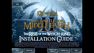 [The Lord of the Rings: The Battle for Middle-earth II, The Rise of the Witch-King] - Installation G