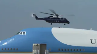 U.S. President Joseph R. Biden Jr departing from Osan Air Base, Republic of Korea.