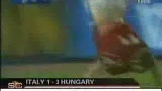 Italy vs Hungary 1 - 3. 2007