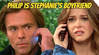 BIG REVEAL, Philip is Stephanie's boyfriend, story revealed Days of our lives spoilers on Peacock