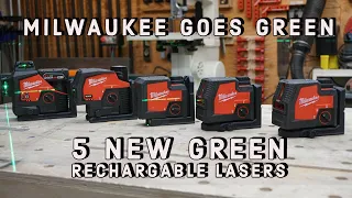 Milwaukee Green Lasers