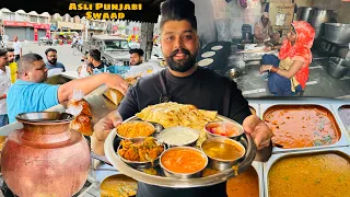 250/- Rs Shahi Punjabi Thali | Desi Punjabi Dhaba | Punjab Street Food