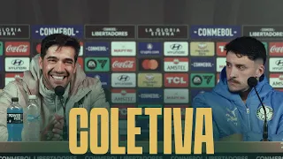 COLETIVA ABEL FERREIRA E PIQUEREZ | LIVERPOOL-URU 0 X 5 PALMEIRAS | LIBERTADORES 2024