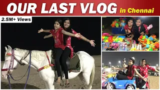 😅Vera Level Atrocities at the Beach || Last Vlog Before Lockdown || Preetha Ammu💕 || Ammu Times ||