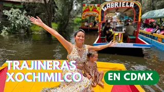 CDMX: Como es ir a las TRAJINERAS DE XOCHIMILCO