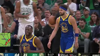 KLAY TELLS DRAYMOND "YOU NASTY FOR THAT"