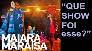 Maiara e Maraísa são realmente INCRÍVEIS. Elas sempre conseguem surpreender positivamente o público.