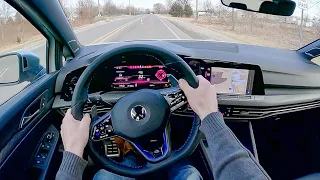 2022 Volkswagen Golf R DSG - POV Test Drive (Binaural Audio)