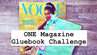 One Magazine Gluebook Challenge | Squirrel🤣