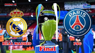 REAL MADRID vs PSG | UEFA Champions League 2021 Final | PES 2021 Gameplay PC