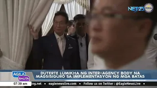 Duterte, lumikha ng inter-agency body na magsisiguro sa implementasyon ng mga batas