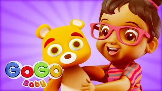 🧸 Teddy bear, teddy bear, Turn around 🧸- GoGo Baby Nursery Rhymes & Kids Songs