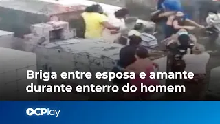 Viúva e amante brigam em velório e vídeo viraliza