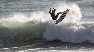 Surfing in St Ives in Cornwall