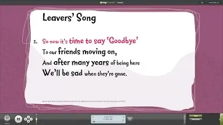 School Top Leavers' Songs Compilation