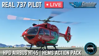 Real 737 Pilot LIVE | Flying the Hype Performance Group Airbus H145 Helicopter!