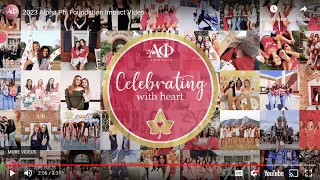 2023 Alpha Phi Foundation Impact Video