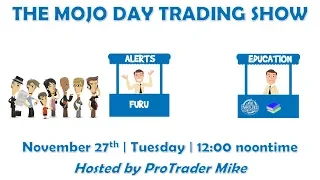 Stock Alerts versus Stock Education 📚 The MOJO Day Trade Show