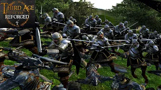 DUNEDAIN OF THE NORTH DEFEND HOBBITON (Siege Battle) - Third Age: Total War (Reforged)