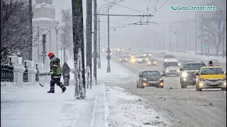 Сильный снегопад в Москве.Рекорды погоды. Февраль 2018. Что произошло в мире.