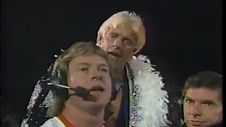 Roddy Piper/Ric Flair Confrontation (09-28-1991)