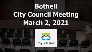 Bothell City Council Meeting - March 2, 2021