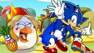 Angry Birds Epic - Sonic Dash 6-8 Team Up Super Sonic Chuck's Illusionist Class!