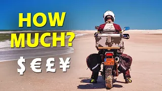 COST TO TRAVEL THE WORLD by MOTORCYCLE (quick & dirty calculation)