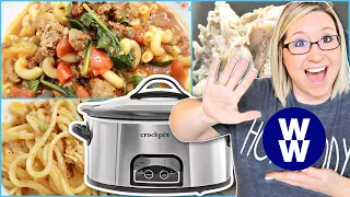 5 WEIGHT WATCHERS SLOW COOKER RECIPES, EASY, LOW POINT