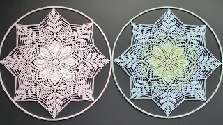Mandala 'Alana' Crochet Tutorial | Part 1 / 3 (Rounds 1-11)