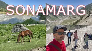 Day 2 | Sonamarg Kashmir | Zero Point | Zojila Pass | Ladakh Border | Thajiwas Glacier | Vlog