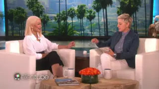 Christina Aguilera Singing Beyonce, Rihanna, Madonna, Lady Gaga & More on Ellen Show.