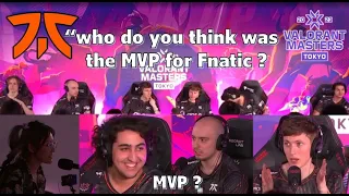 FNATIC Grand FINALS Winner PRESS Conference | ALL Questions | VCT Masters Tokyo