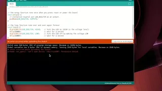 Arduino IDE error: ser_open(): can't open device "/dev/ttyACM0": Permission denied