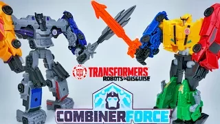 TRANSFORMERS COMBINER FORCE ULTRA BEE VS MENASOR ROBOTS IN DISGUISE BUMBLEBEE MOTORMASTER TOY