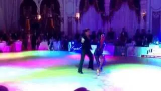 Smagin Evgenii -Kazachenko Polina show Crystal Ball 2014