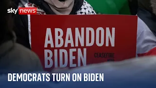 'Abandon Biden': Democrats turn on US President over Israel support